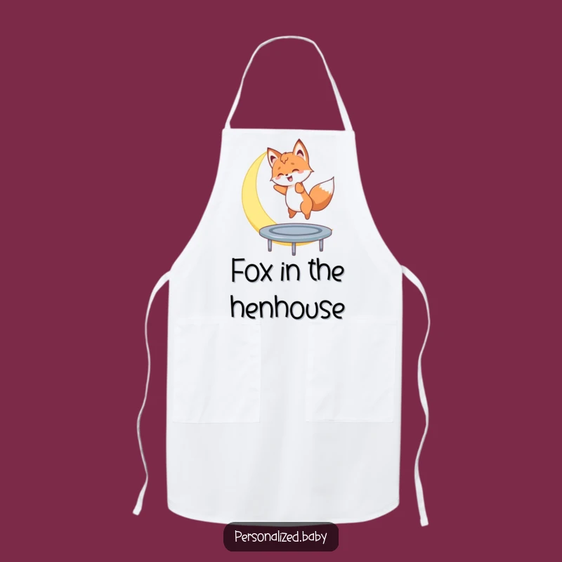 Funny Moon Bouncer Apron - Kitchen Dreams Funny Gift