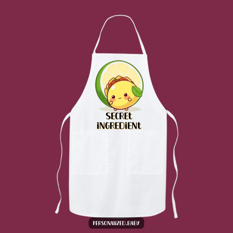 Funny Shy Taco Apron: Cook with Cuteness in This Hilarious Kitchen Accessory