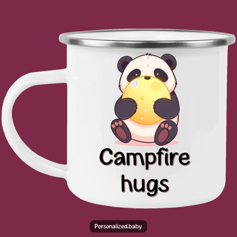 Funny Panda Camping Mug: Eco Hugs For Earth