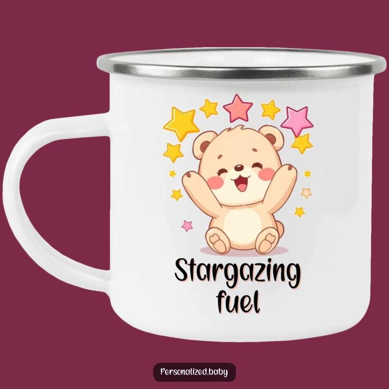 Funny Star Juggler Camping Mug - Stellar Sips Funny Gift