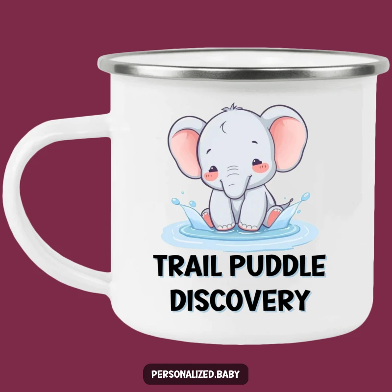 Funny Elephant Campfire Mug - Durable and humorous gift for outdoor lovers.
