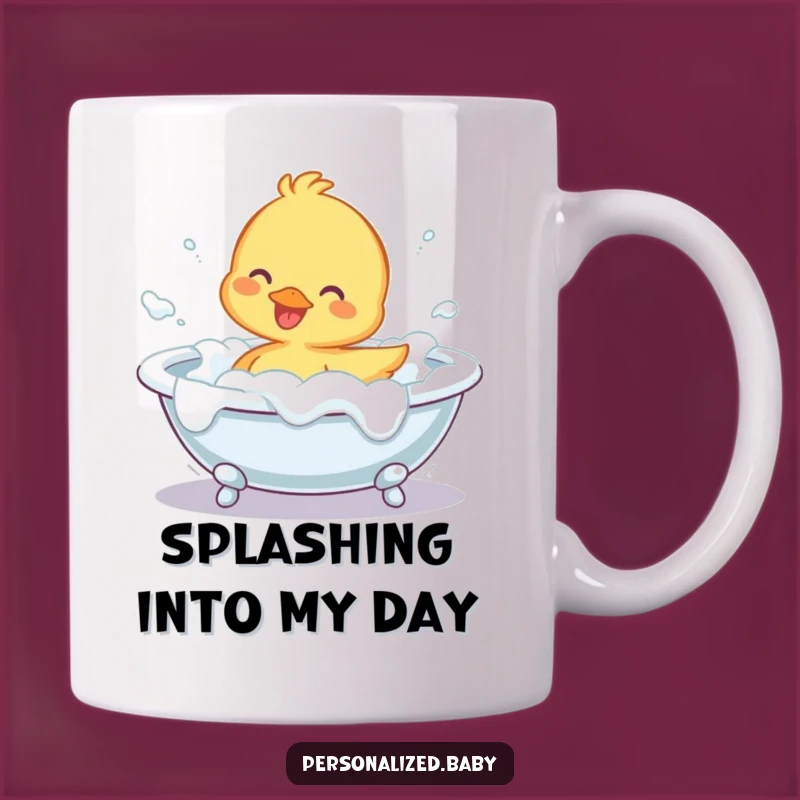 Funny Duckling Bath Mug: Hilarious Splashy Fun Gift for Bath Lovers