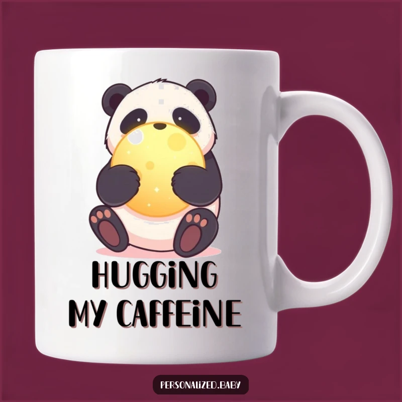 Funny Panda Hug Mug: Adorable Planet Lover Gift