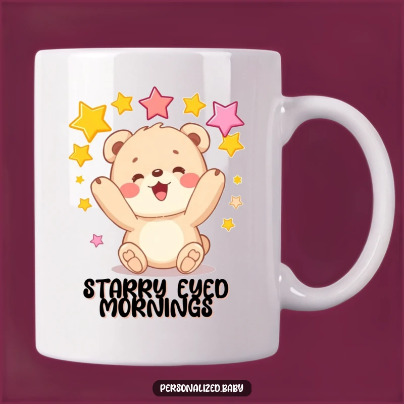 Funny Star Juggler Mug - Happy Bear Cub Funny Gift Idea