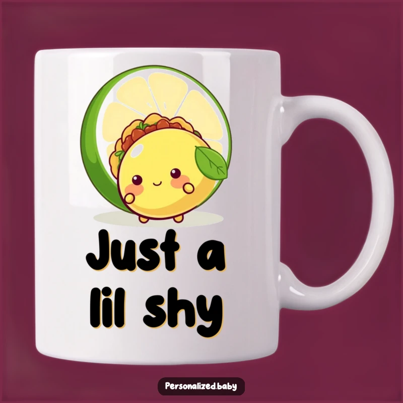 Funny Shy Taco Mug: A Cute and Hilarious Gift for Taco Lovers