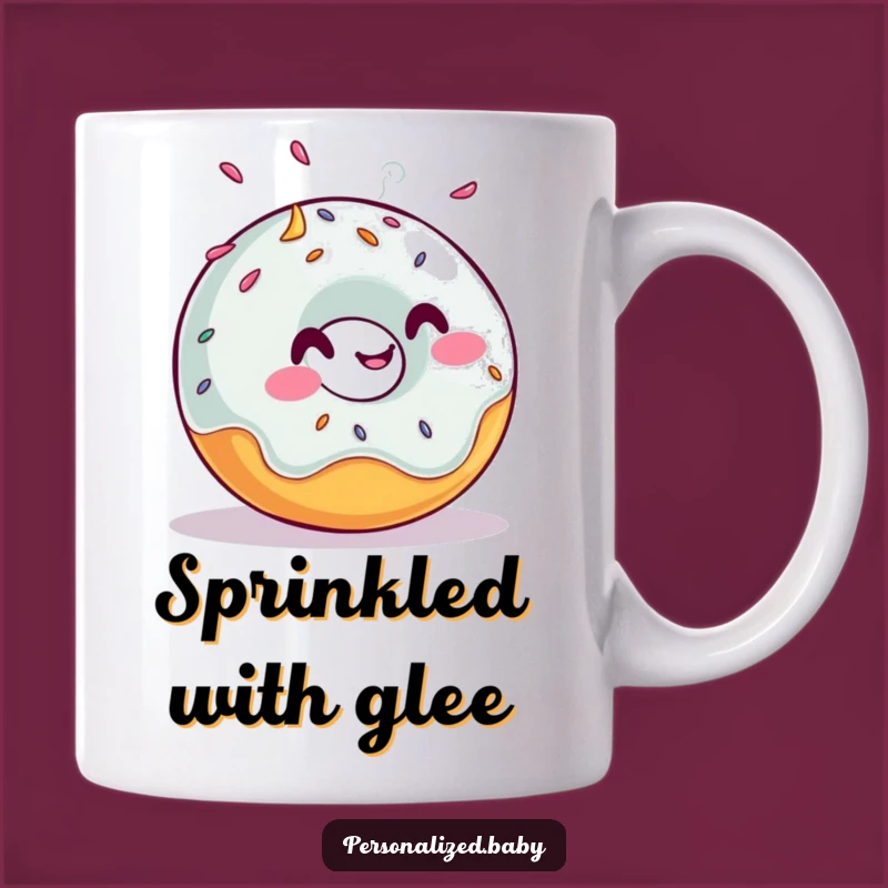 Funny Rolling Donut Mug: Start Your Day with a Sweet and Hilarious Sip