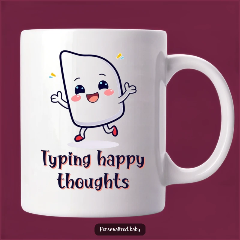 Funny Cursor Mug: Blinking Delight, Perfect Gift for Writers & Coders