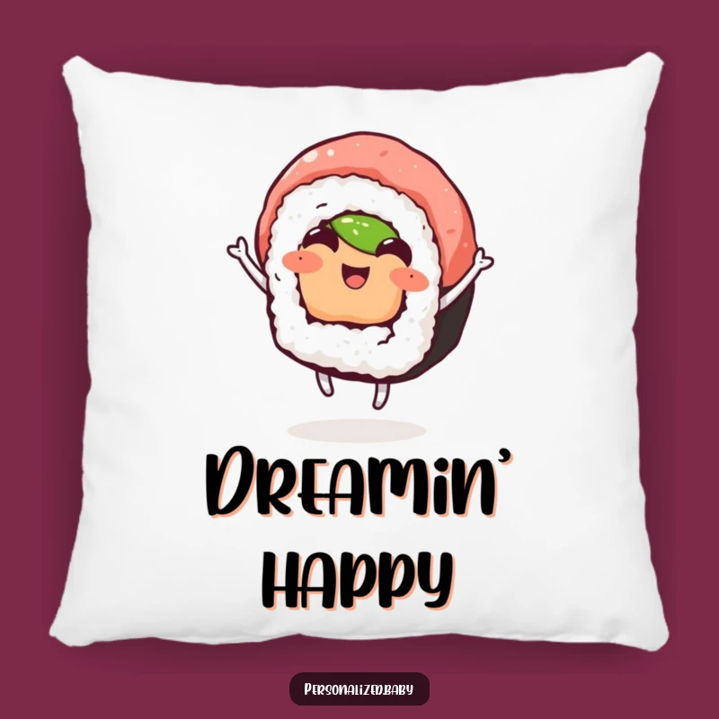 Funny Dancing Sushi Pillow: Cuddle Up with This Joyful and Hilarious Sushi Friend