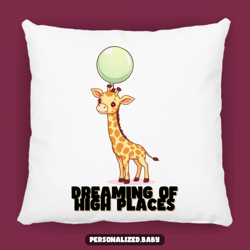 Funny Giraffe Dream Pillow - Comfy and humorous gift for aspiring sleepers.