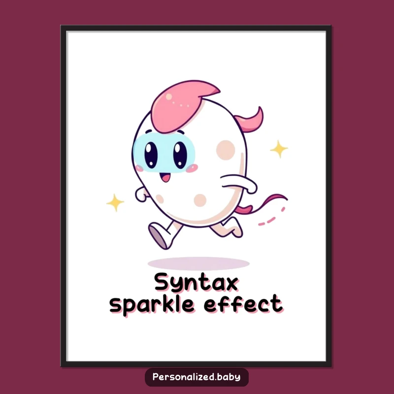 Funny Zooming Code Digital Art - Playful Graphics for Developers Gift