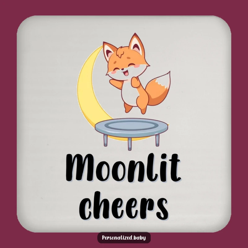 Funny Moon Bouncer Coaster - Protect Surfaces Funny Gift