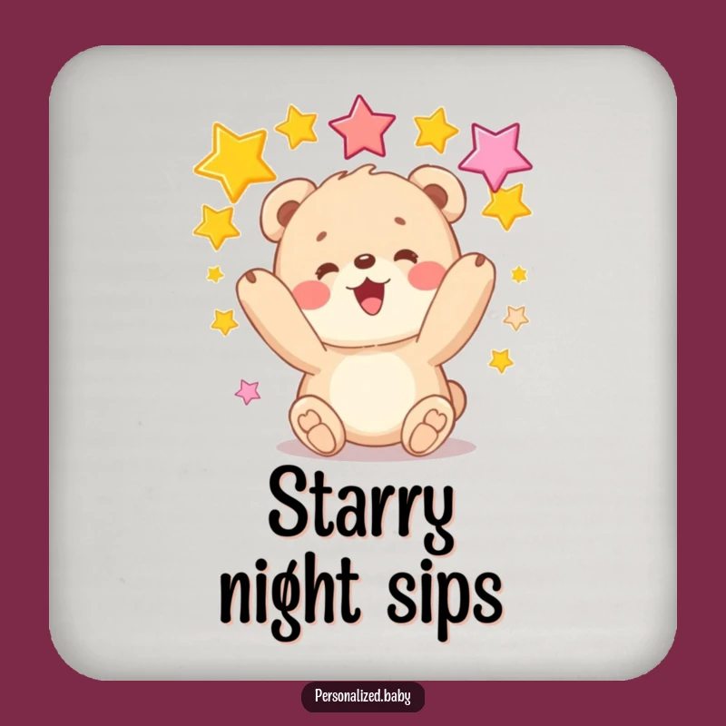 Funny Star Juggler Coaster - Protect Surfaces Funny Gift