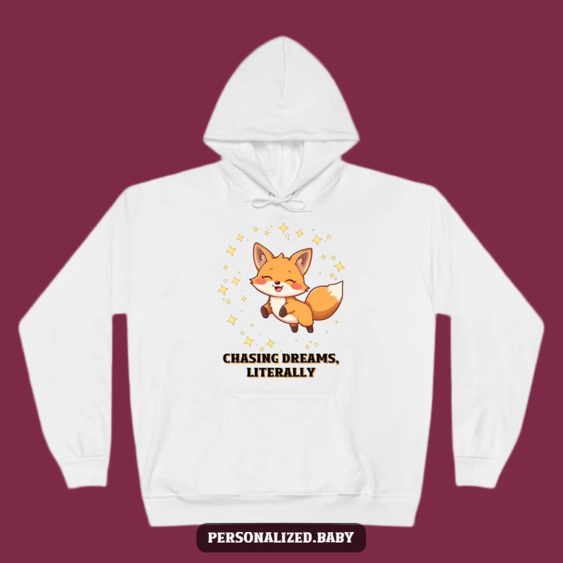 Cozy Funny Fox Constellation Hoodie: Warmth Meets Celestial Fun
