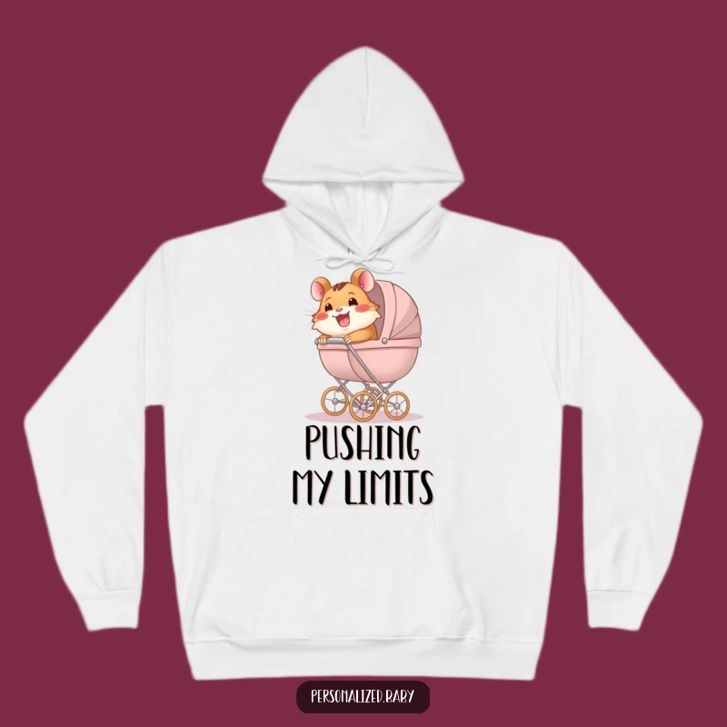 Cozy Funny Hamster Carriage Hoodie: Stay Warm and Hilarious
