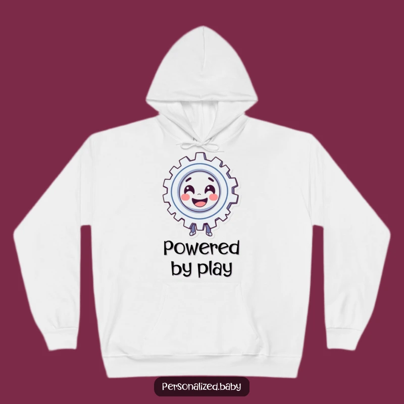 Cozy Funny Spinning Gear Hoodie for Automation Lovers