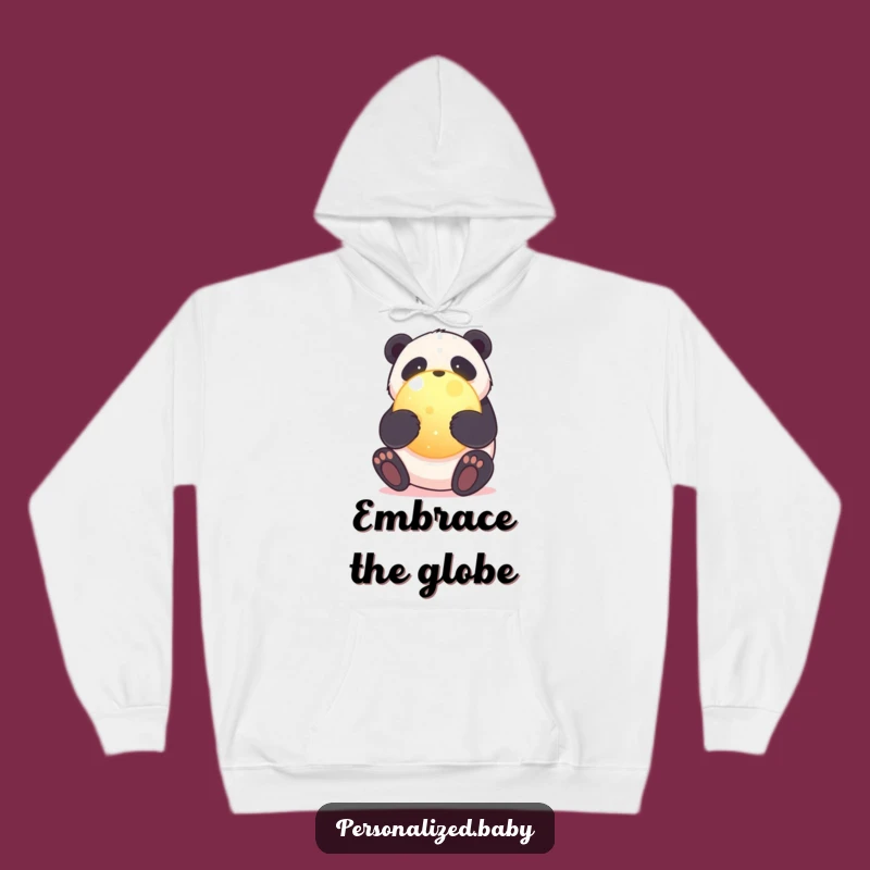 Funny Panda Hoodie: Cozy Hugs for a Glowing Planet