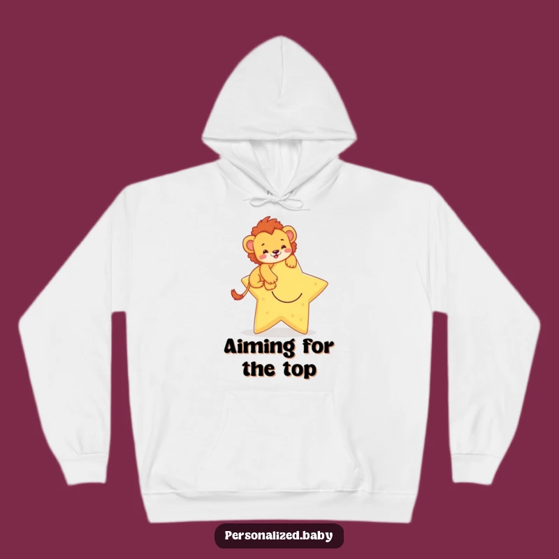 Funny Lion Cub Hoodie: Cozy Up With Brave Star Climber