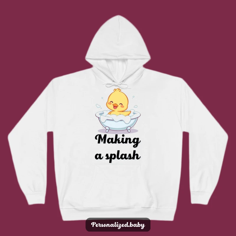 Cozy Funny Duckling Bath Hoodie: Stay Warm and Hilarious