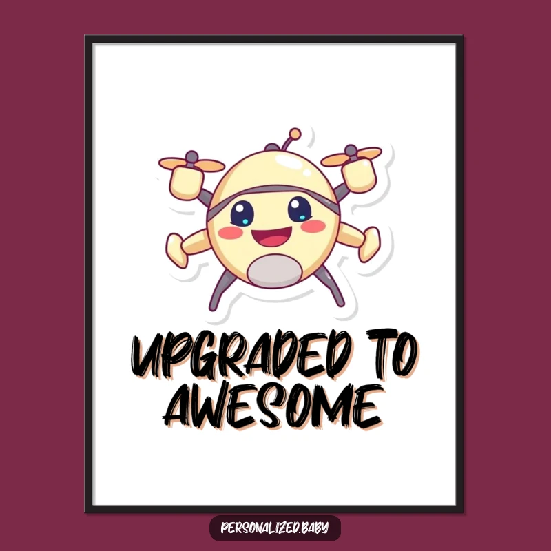 Free Printable Wall Art: Funny Drone Decor, Humorous Downloadable Art Gift