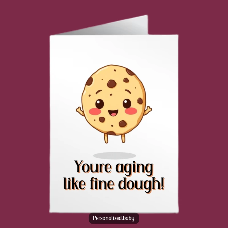 Free Printable Birthday Card: Bouncing Cookie Pal for a Hilarious Treat