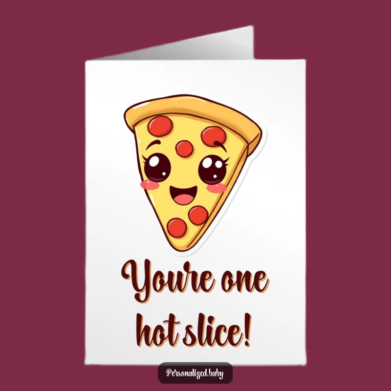 Free Printable Congrats Card: Pizza Slice Cheers for Your Achievement Downloadable