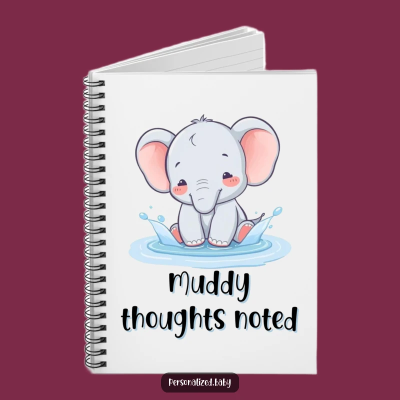 Funny Elephant Adventure Notebook - Hilarious journal and perfect funny gift for wanderers.