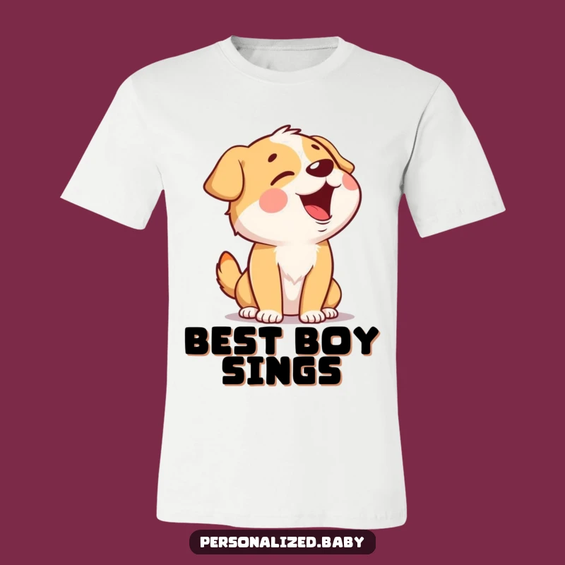 Funny Singing Dog T-Shirt: Giggling Pooch Melody Tee, Ultimate Funny Gift for Dog Fans