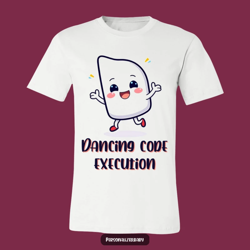 Funny Cursor Dance T-Shirt: Blinking Joy, Hilarious Tech Apparel