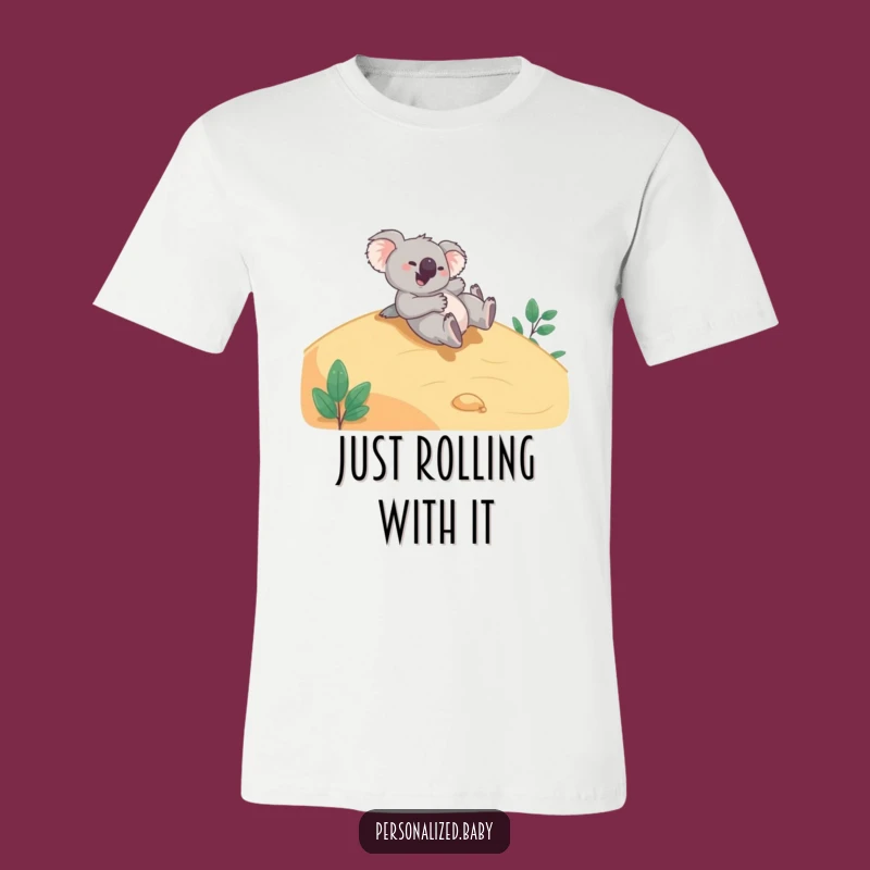 Funny Koala Hillside T-Shirt: Wear Your Playful Spirit, Ideal Funny Gift!