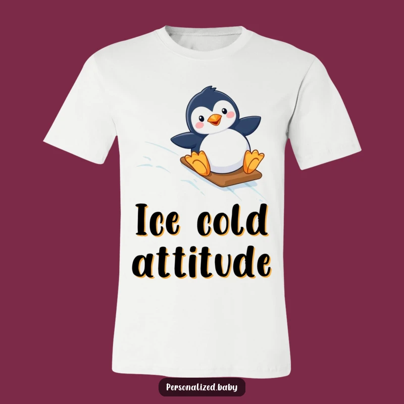 Funny Penguin T-Shirt: Wear This Hilarious Starry Slope Design