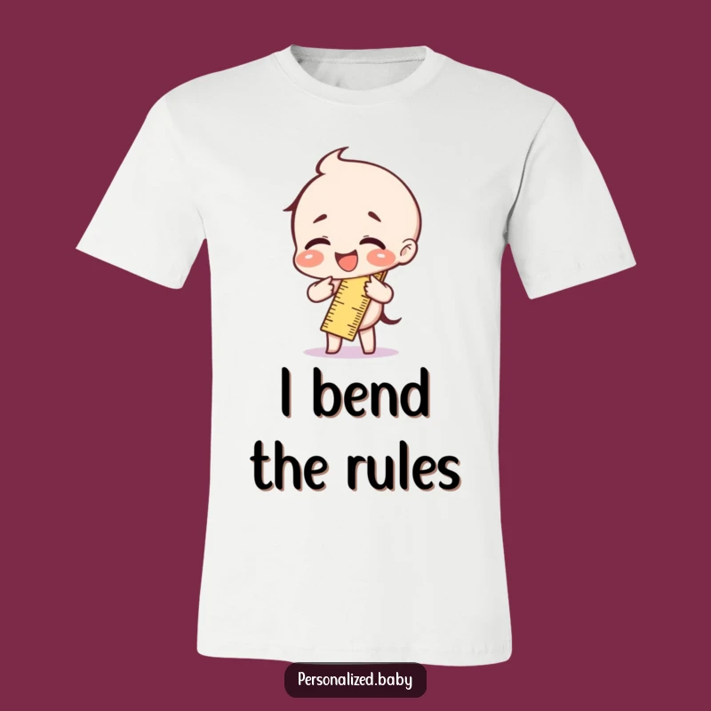 Funny Giggling Ruler Bend T-Shirt: Wear Your Sense of Humor
