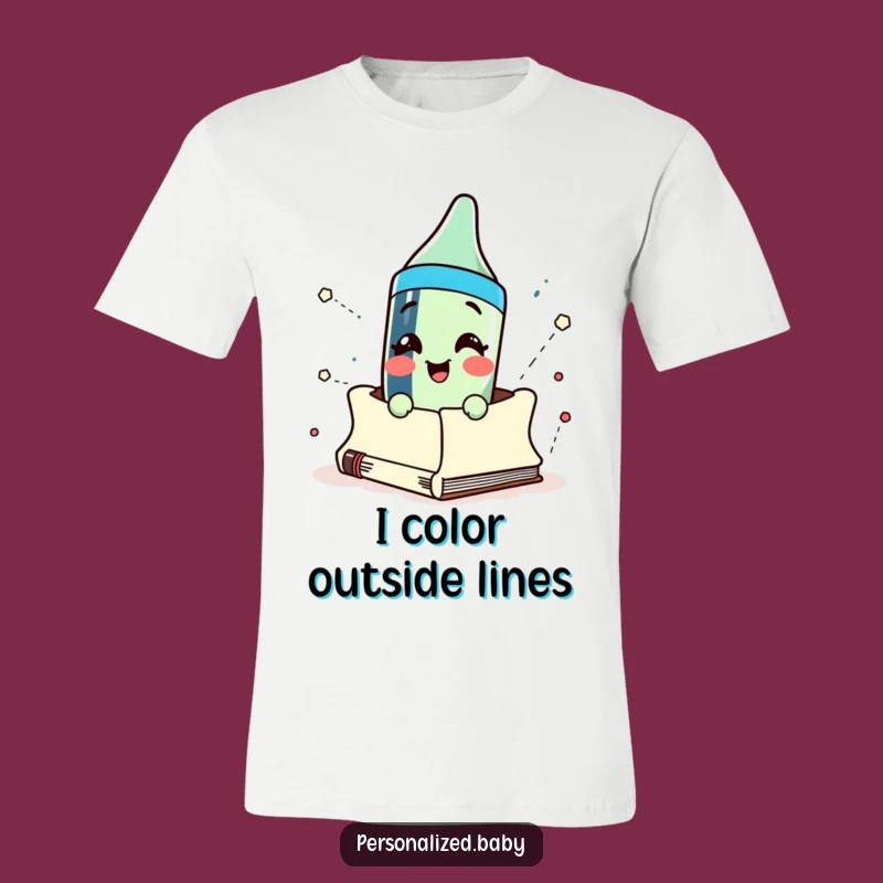 Funny Crayon Sketchbook T-Shirt: A Hilarious Burst of Artistic Fun