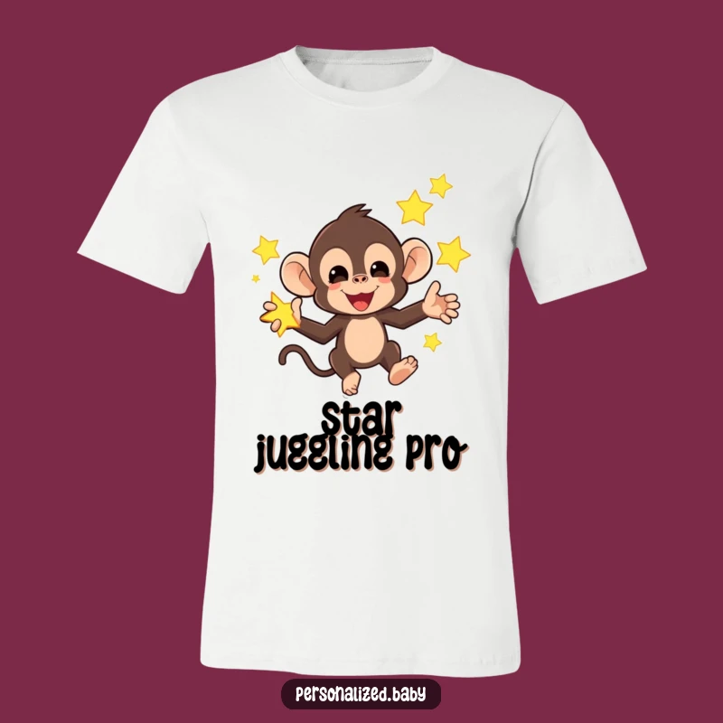 Funny Monkey Star T-Shirt: Celestial Antics and Fun