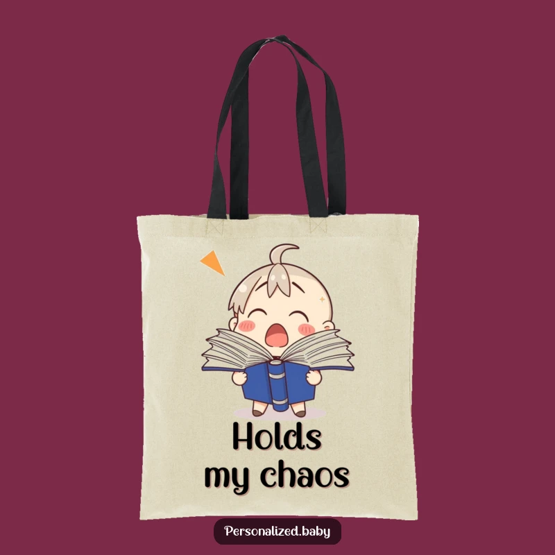 Funny Binder Tote Bag: Carry Your Life with Shocked Pages
