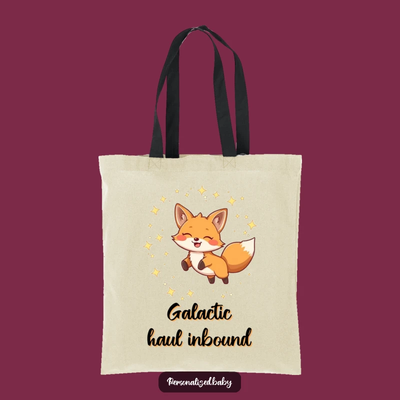 Funny Fox Constellation Tote Bag: Carry Your Stars with Joy